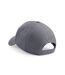 Beechfield Unisex Ultimate 5 Panel Baseball Cap (Pack of 2) (Graphite Grey) - UTRW6702