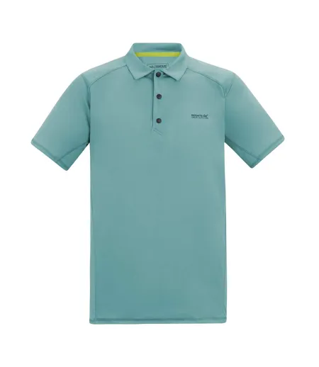 Polo Motif/style Logo Virda Homme Bleu Clair Regatta