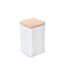 Boîte à Sucre en Poudre Scandi 18cm Blanc-5