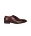 Mens oxford leather brogues burgundy Burton-1