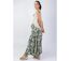 Jupe longue femme CHERRY imprimé fleur de lotus Coton Du Monde-2