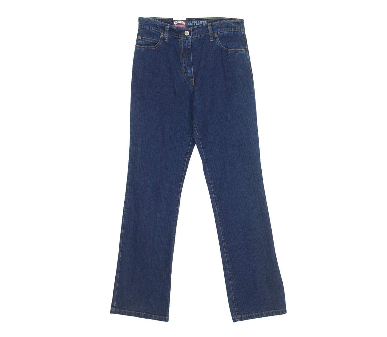 Jean Femme Mayflower M957 - Coupe Évasée Stretch Bleu Stone-2