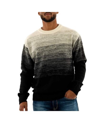 Pull noir/ecru homme kaporal kaleb