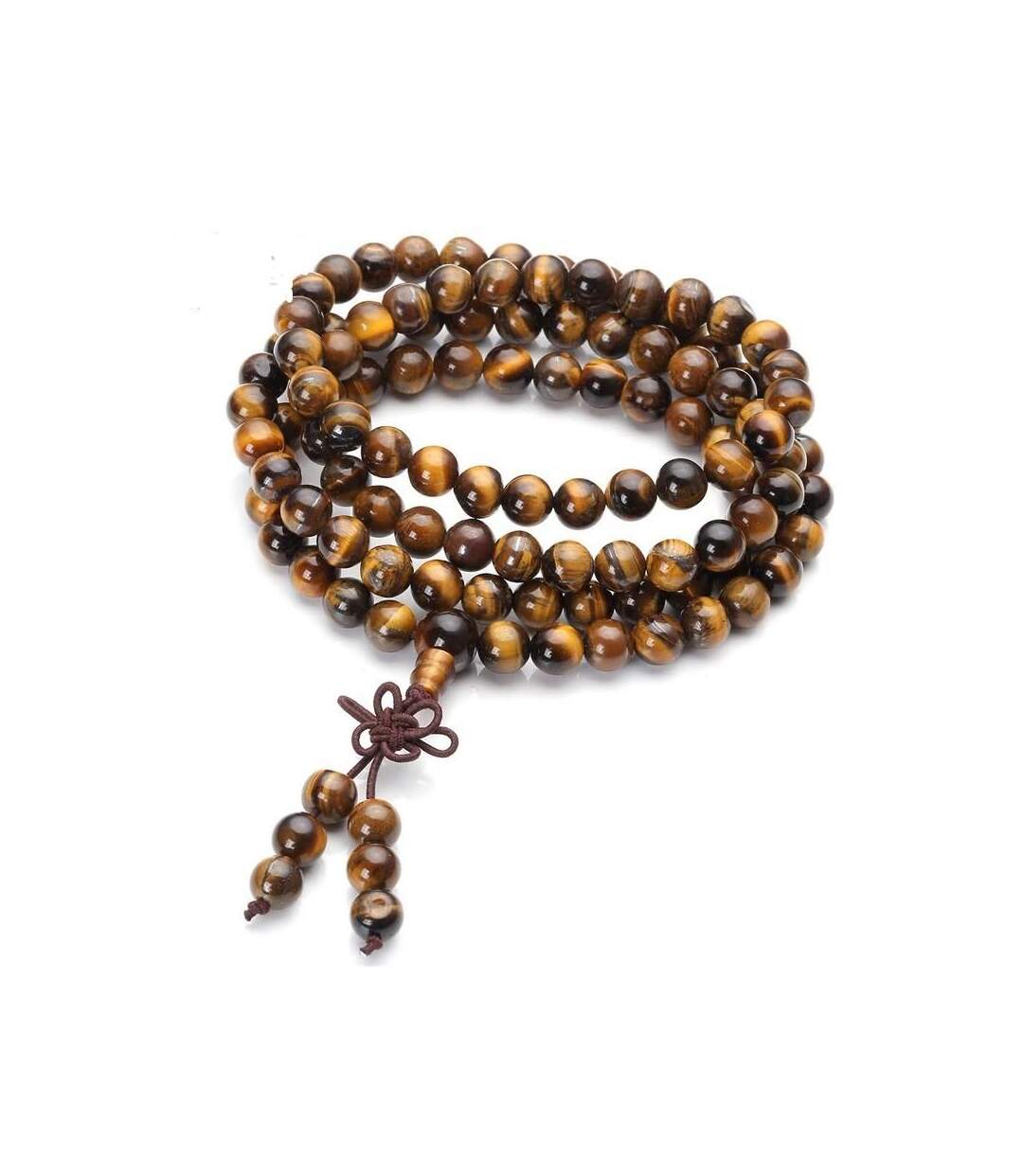 Bracelet mala en oeil de tigre-1