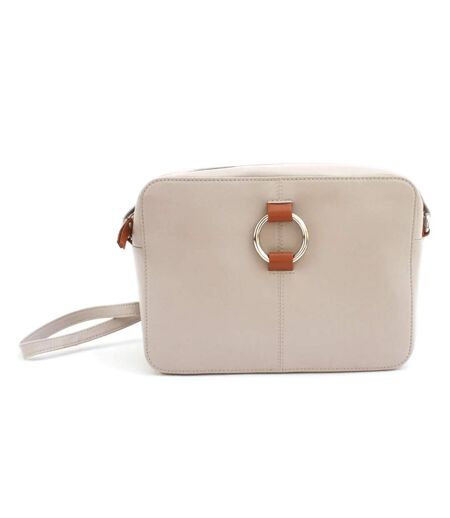 Eastern Counties Leather Womens/Ladies Helen Leather Purse (Ivory/Tan) (One Size) - UTEL432