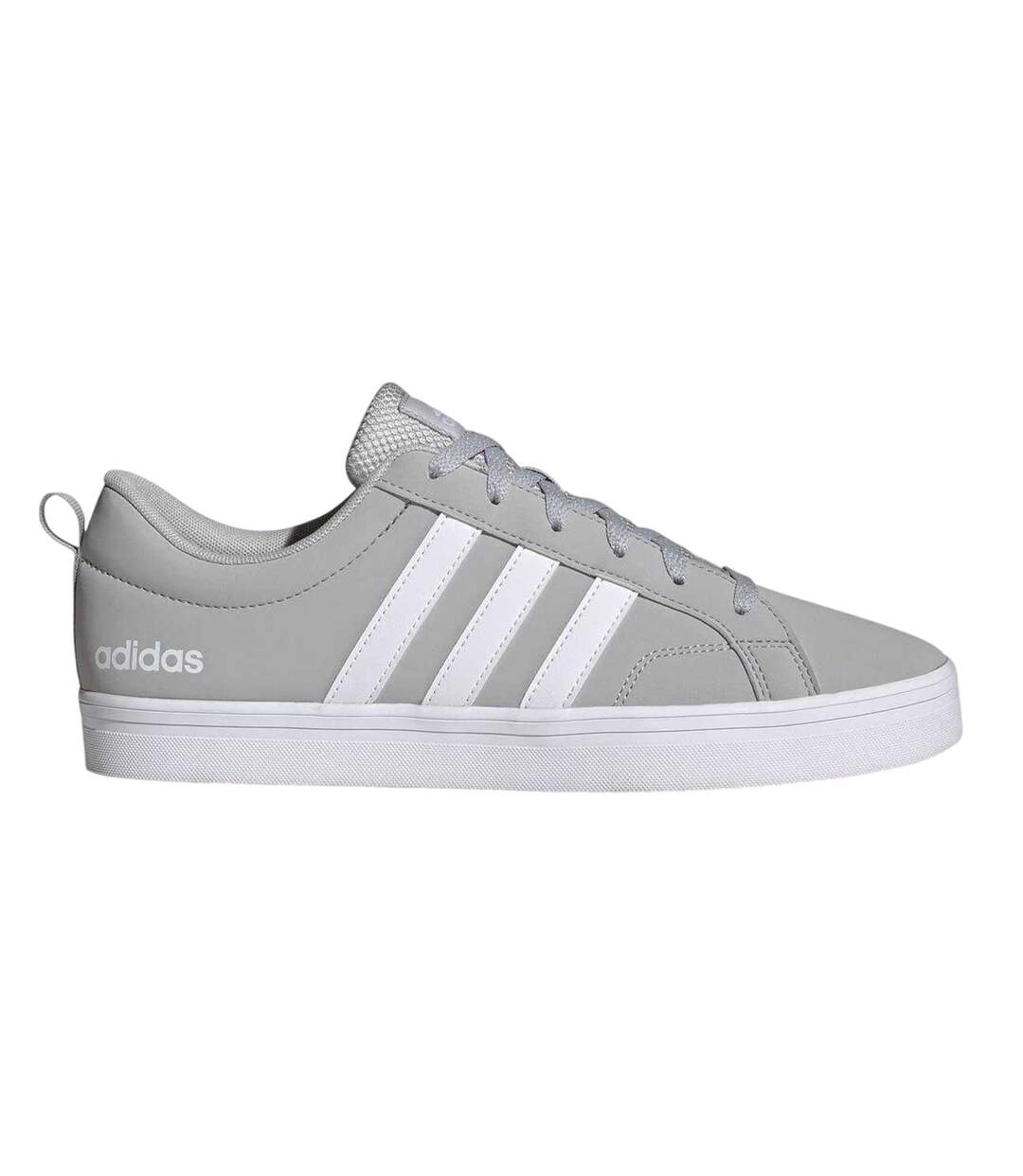Baskets Motif/style 3 Rayures Vs Pace Homme Gris Clair Blanc Adidas-1