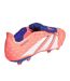 Mens League Fold Over Synthetic Firm Ground Football Boots Orange White Adidas-2