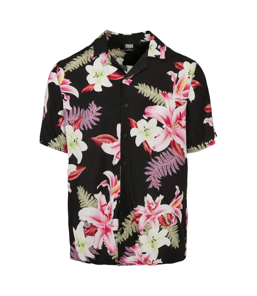 Chemise De Vacances Homme Jungle Sombre Urban Classics-2