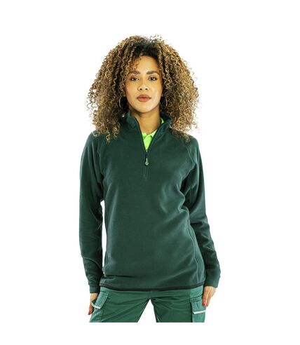 Result Genuine Recycled Unisex Adult Microfleece Top (Forest Green)