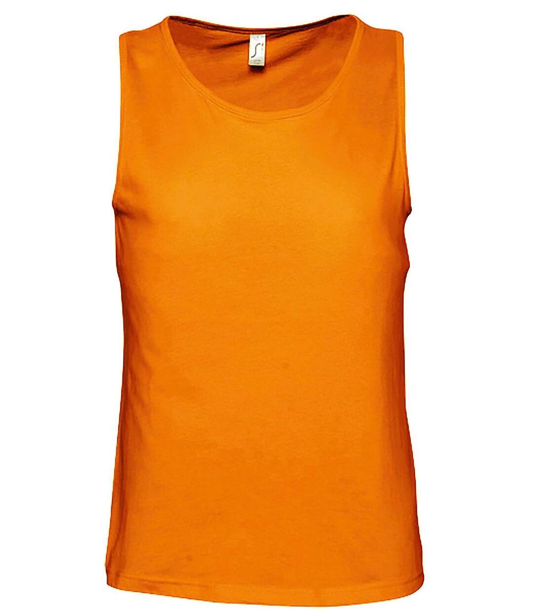 t-shirt débardeur pour homme - 11465 - orange-2