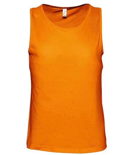 t-shirt débardeur pour homme - 11465 - orange