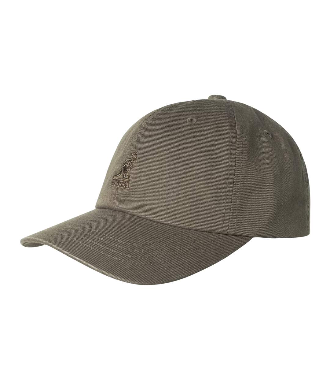 Leather Backstrap Baseball Cap Smog Kangol-1