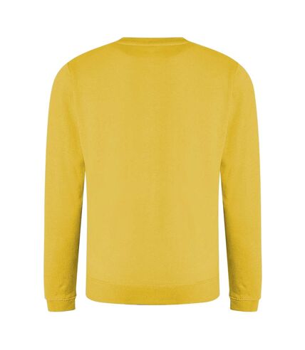 AWDis Just Hoods AWDis Unisex Crew Neck Plain Sweatshirt (280 GSM) (Sun Yellow)