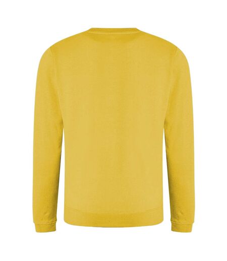 AWDis Just Hoods AWDis Unisex Crew Neck Plain Sweatshirt (280 GSM) (Sun Yellow)