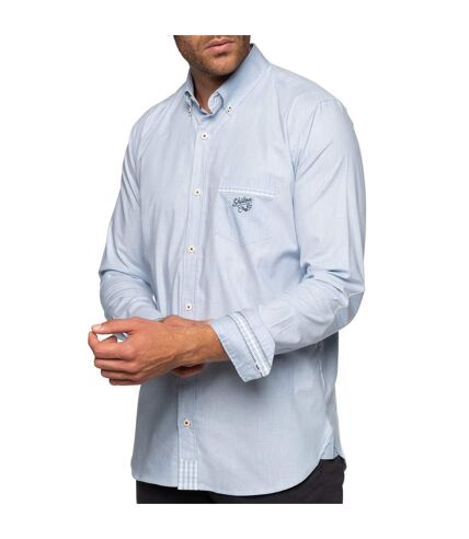 Chemise poche poitrine manches longues