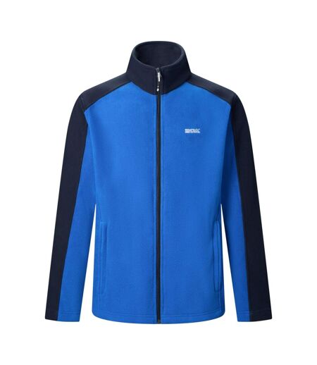 Great Outdoors Mens Hedman Ii Two Tone Full Zip Fleece Jacket Olympian Blue Navy Regatta