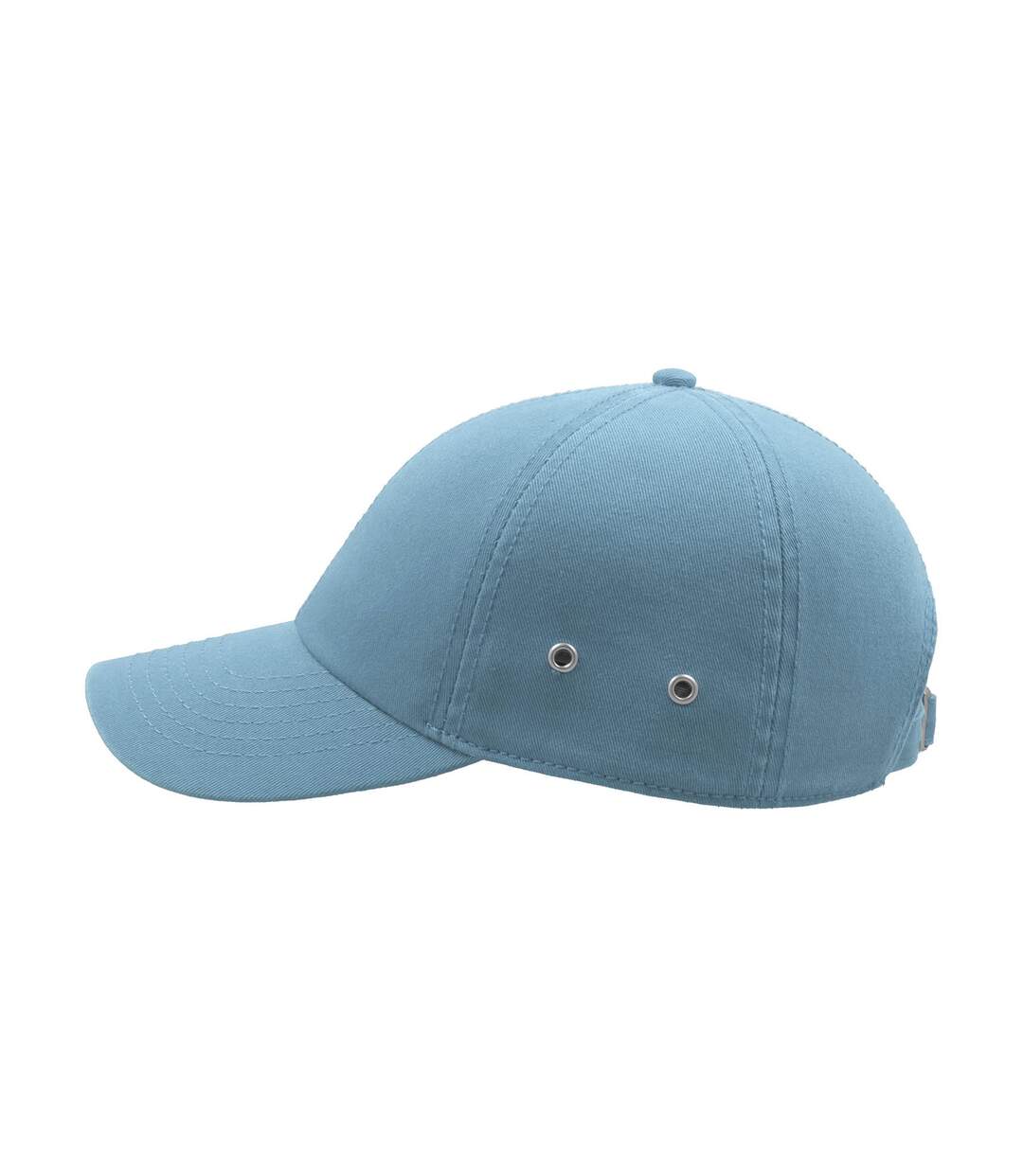 Atlantis Action 6 Panel Chino Baseball Cap (Pack of 2) (Light Blue) - UTAB428-3