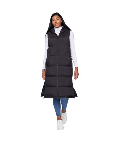 Veste Sans Manches Alaiya Femme Noir Crosshatch