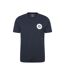 Mens Padstow Printed Organic T-shirt Navy Mountain Warehouse-1