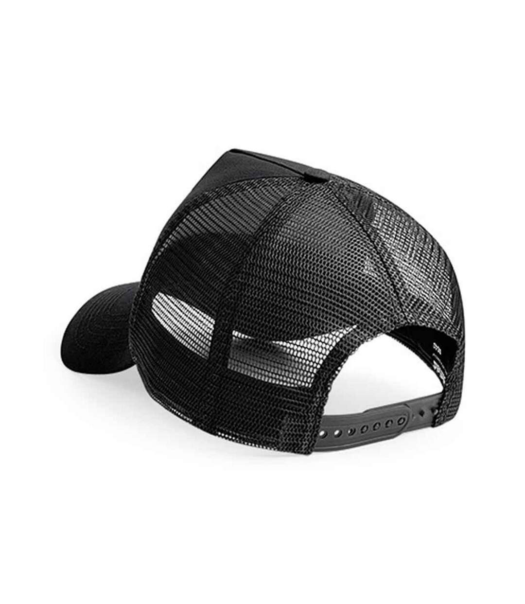 Casquette trucker adulte noir Beechfield-2