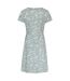 Womens/ladies essentials lora floral skater dress pale green Mountain Warehouse-2