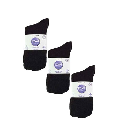 6 Pack Ladies Non Elastic Bamboo Diabetic Socks