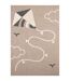 Tapis intérieur en polyester Fantine cerf volant 150 x 80 cm