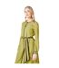 Robe mi-longue femme vert Principles