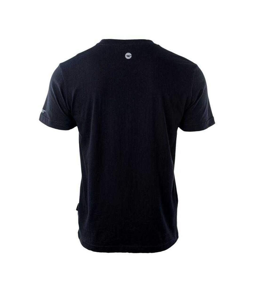 T-shirt Motif/style Uni Homme Noir Hi-Tec-2