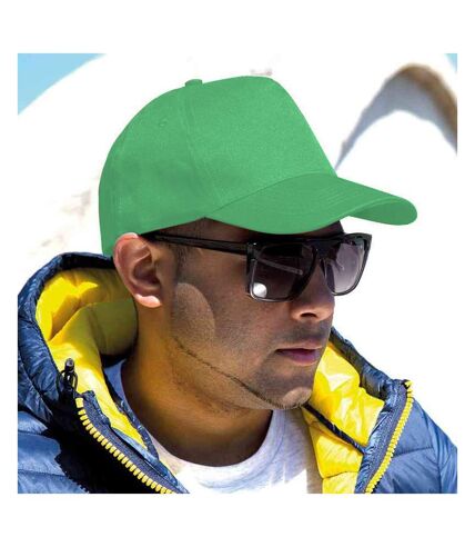 Result Unisex Core Boston 5 Panel Printers Baseball Cap (Apple Green) - UTBC3047