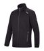 Veste Polaire Col Montant Motif/style Détail Contrasté Torrens Homme Tout Noir Regatta-1
