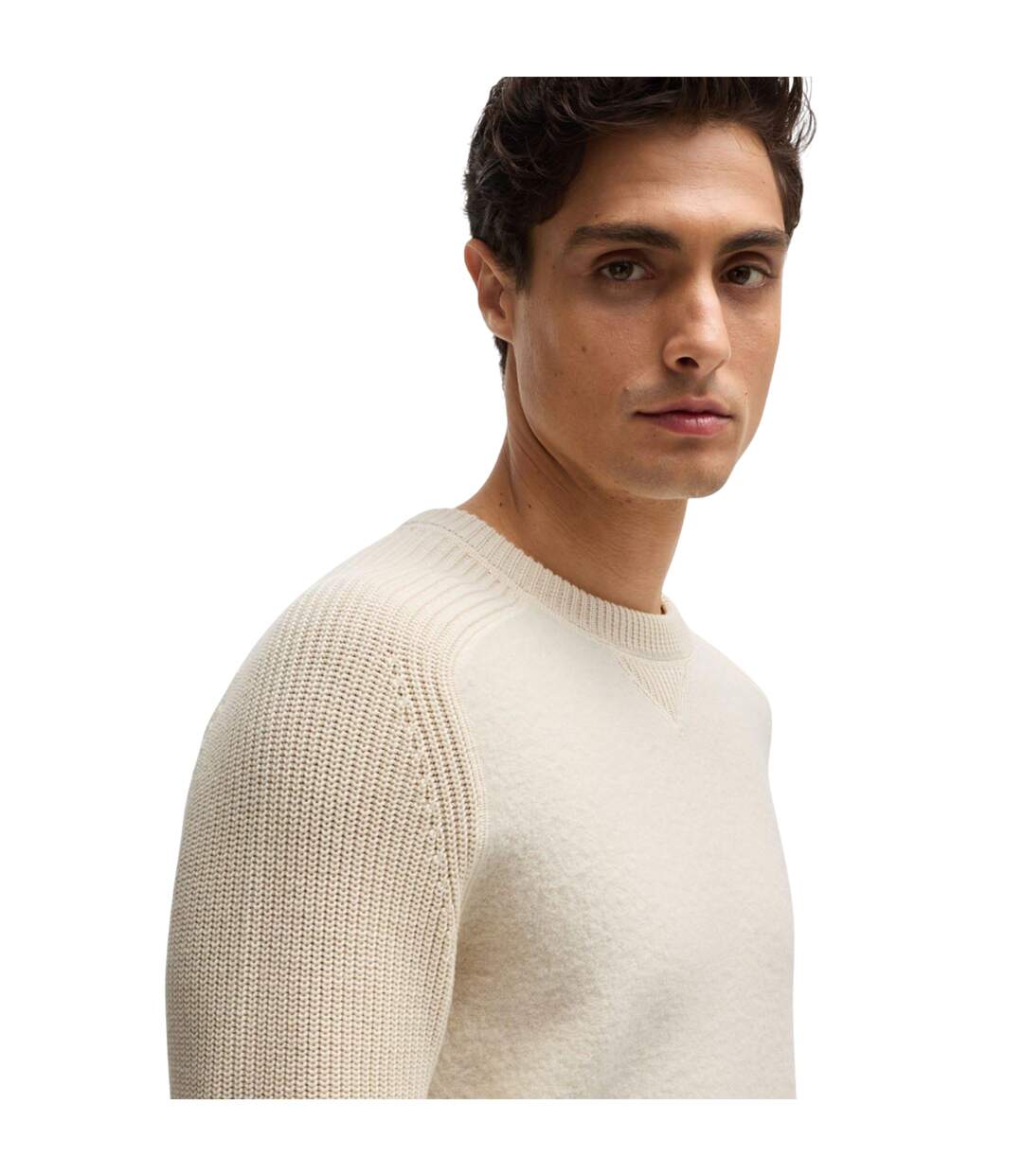 Sweat H Ematero Homme Blanc Hugo Boss-4