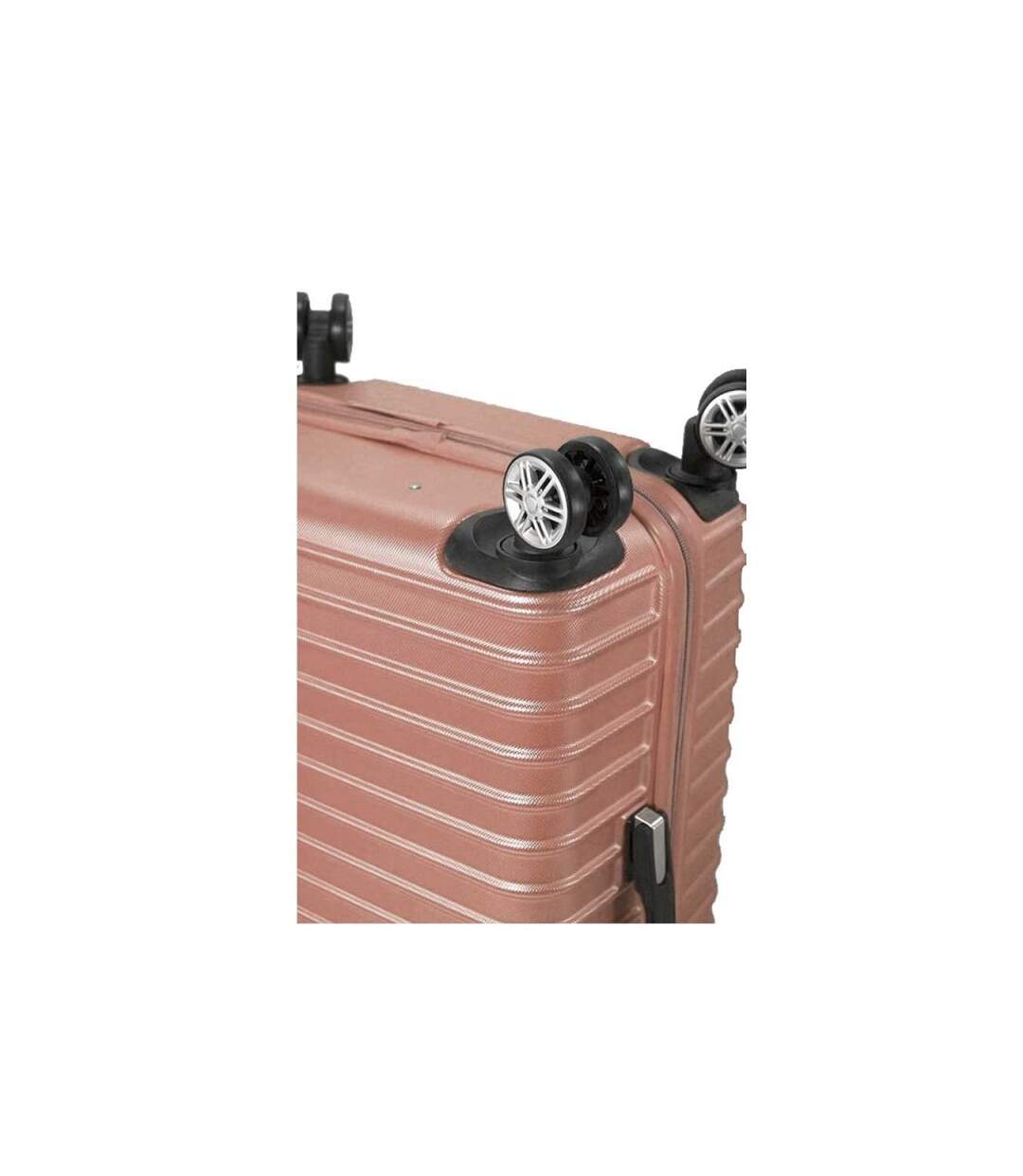 Benzi - Valise grande taille 76 cm Stripes - rose gold - 9670-4