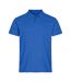 Unisex Adult Single Jersey Polo Shirt Royal Blue Clique-1