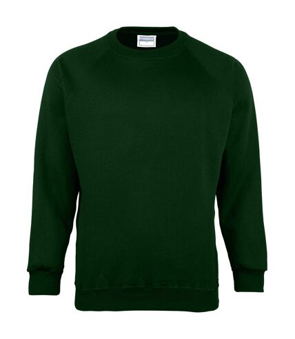 Sweatshirt homme vert bouteille Maddins