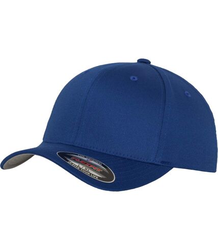 Yupoong Mens Flexfit Fitted Baseball Cap (Pack of 2) (Royal)
