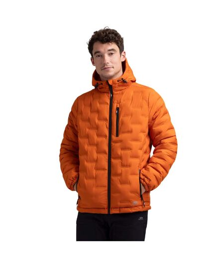 Mens Jaymes Waterproof Jacket Spice Orange Trespass