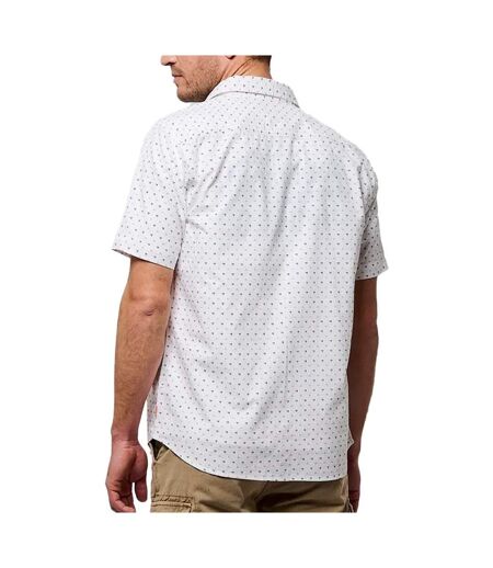 Chemisette blanche/orange homme kaporal bobs - xxl