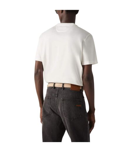 Mens Blank Cotton T-shirt White Puma