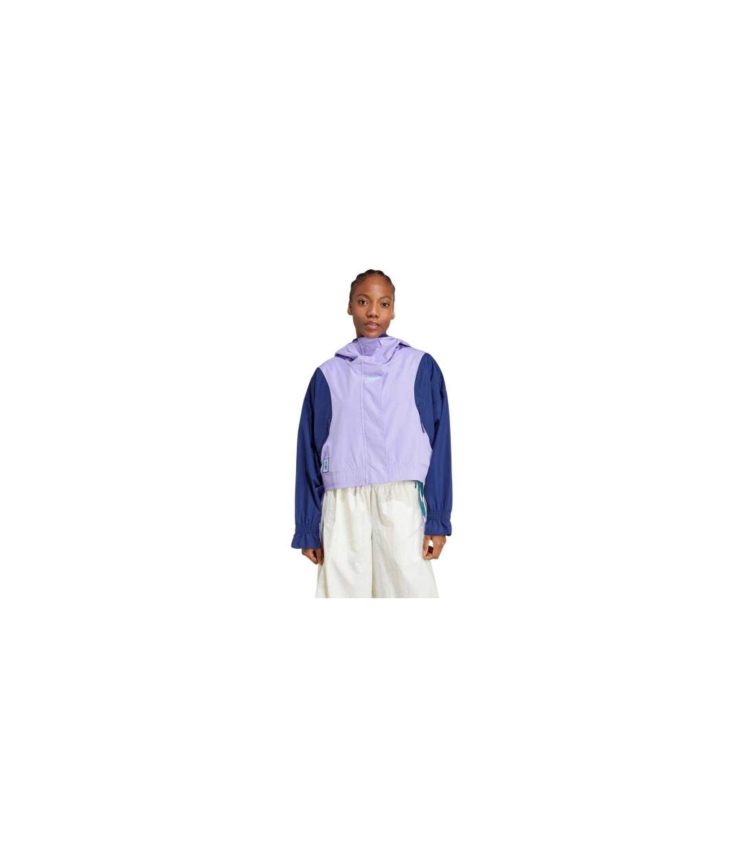 Womens/ladies Arsenal Fc Windbreaker Light Purple Adidas-1