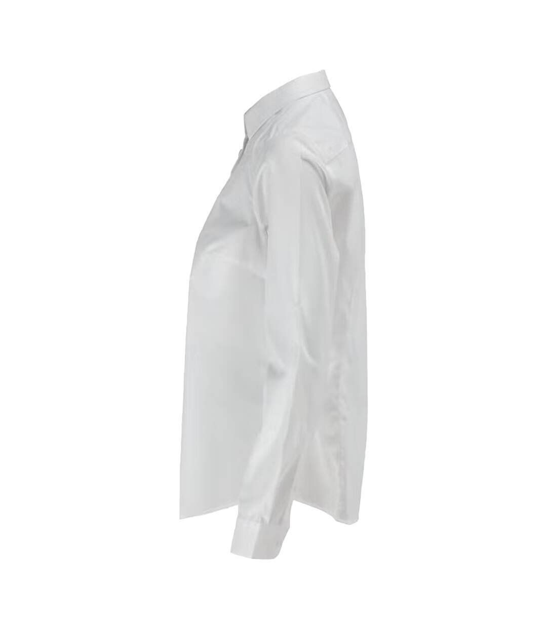 Womens/ladies Frontline Poplin Shirt White Mascot-3