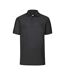 Polo 65/35 Homme Noir Fruit Of The Loom-1