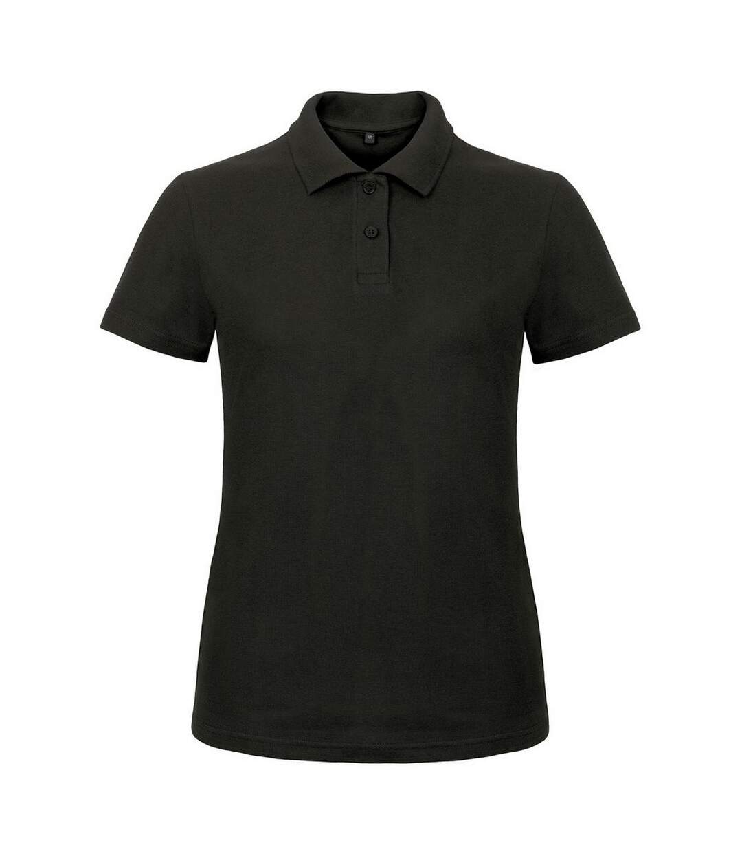 Polo Id.001 Femme Noir B&C-1