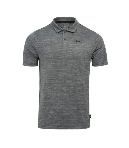 Polo Homme Gris Chiné Slazenger