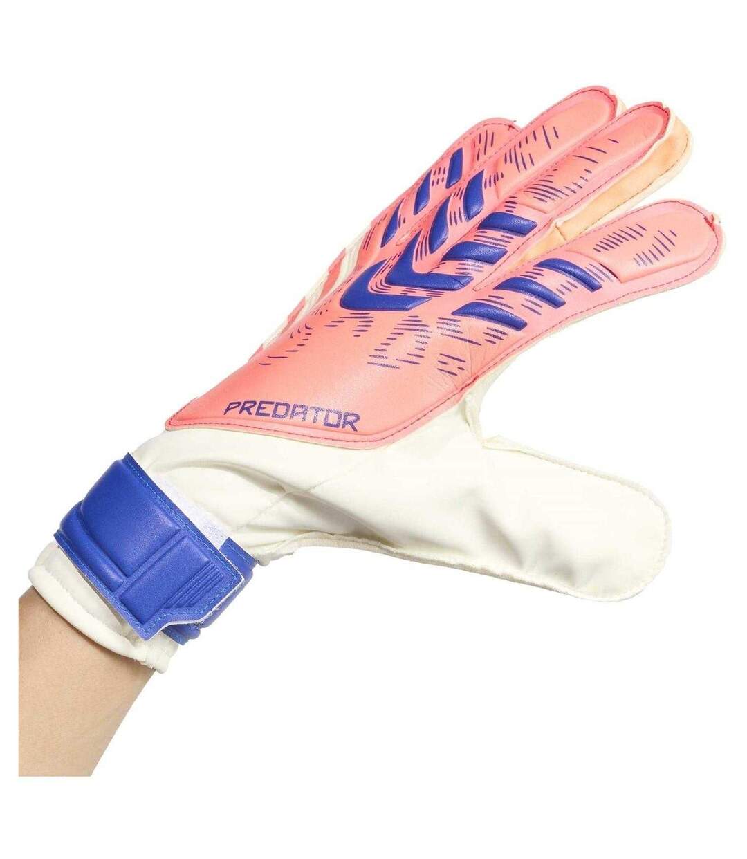 Gants De Gardien De But Entraînement Predator Adulte Orange Blanc Adidas-4