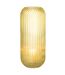 Vase Design en Verre Droit 36cm Jaune-2