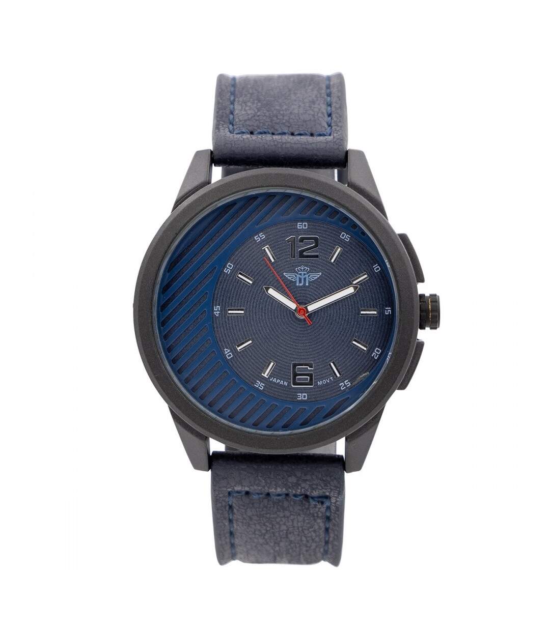 Montre Homme Bleu M. JOHN