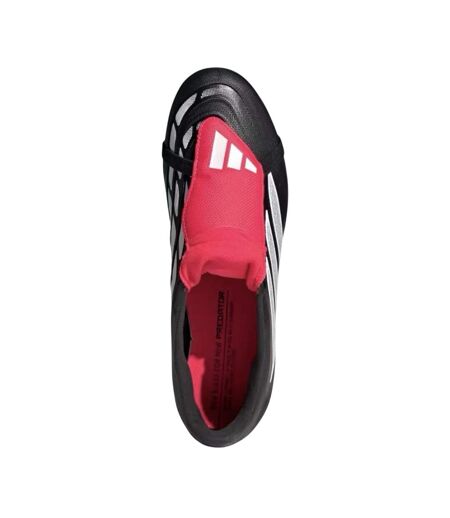 Chaussures De Foot Pour Terrain Ferme Predator Club Fxg Homme Noir Rouge Adidas