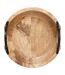 Coupelle Déco en Bois Wild 29cm Naturel-2