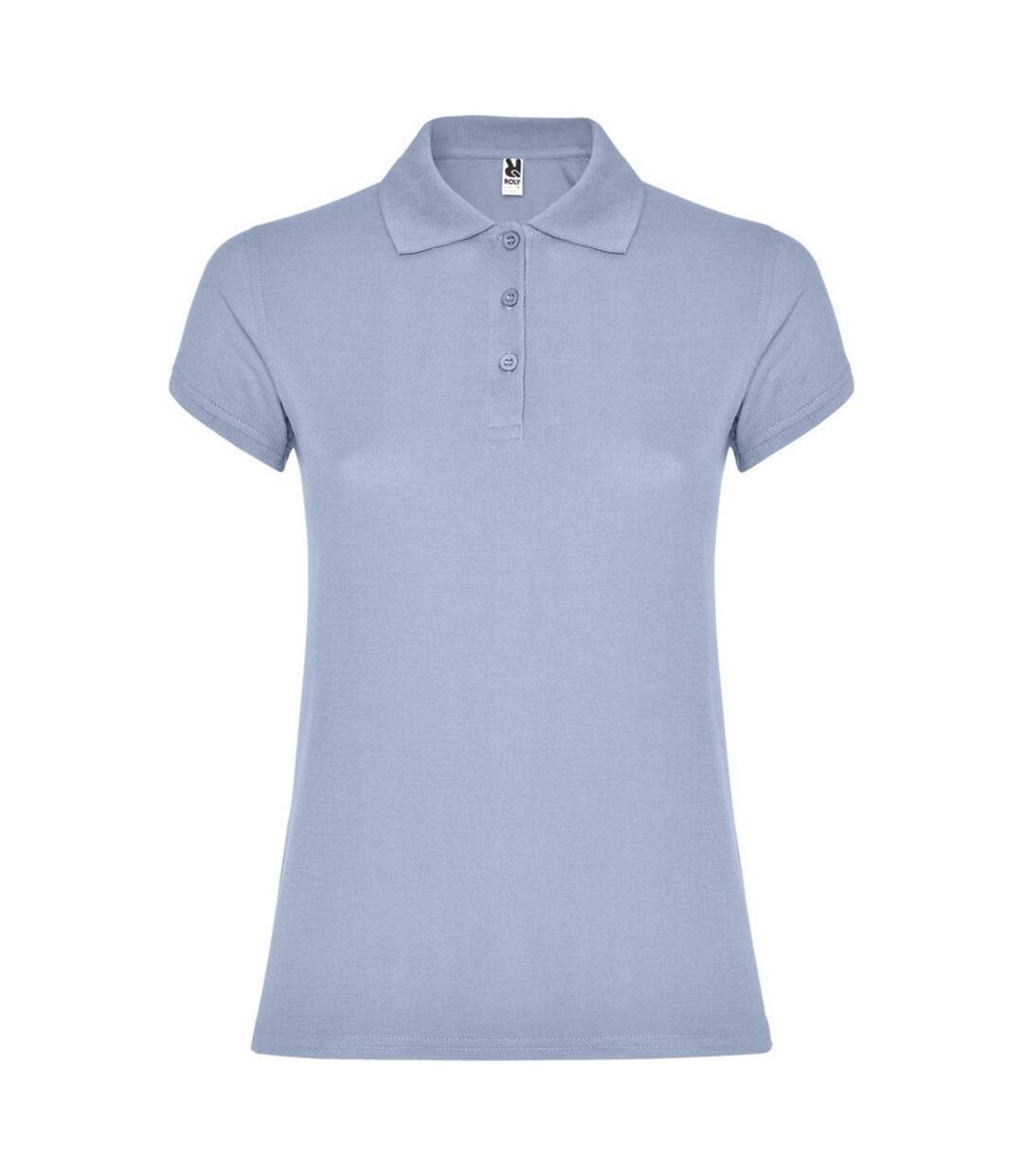 Polo star femme bleu zen Roly